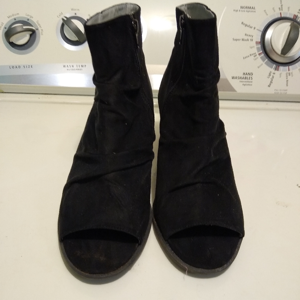Women's Open Toe Ankle Boots